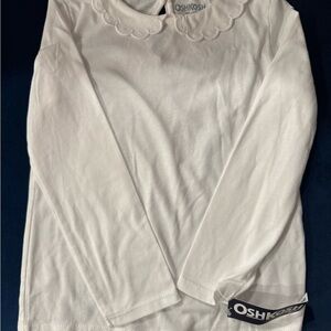 OshKosh B'gosh Kids White Long Sleeve Shirt